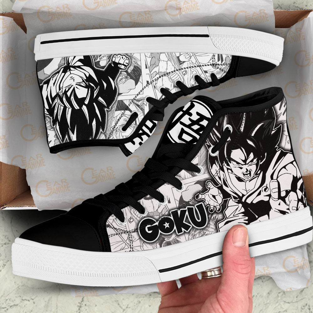 Goku Blue Dragon Ball High Top