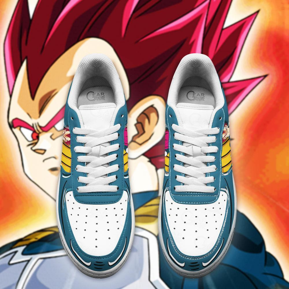 Vegeta SSJ God Dragon Ball Low Top - Image 2