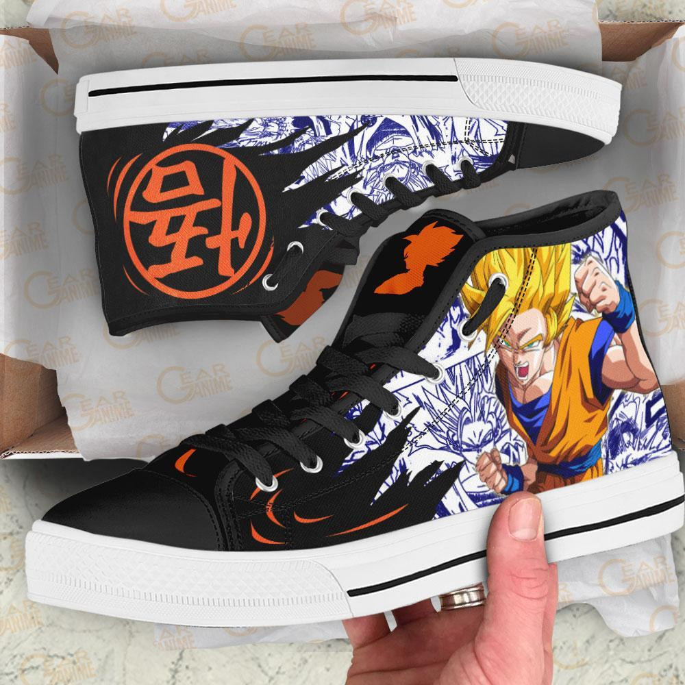 Goku Super Saiyan Dragon Ball High Top