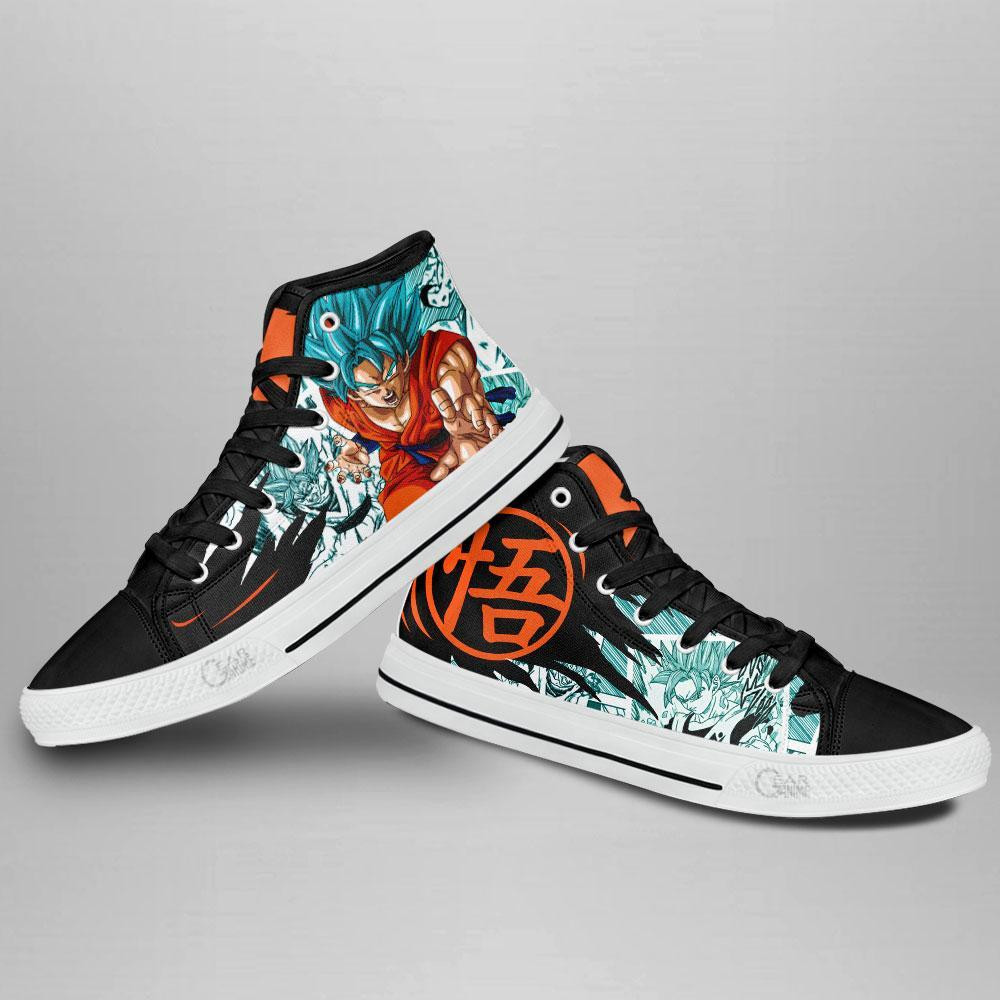 Goku Blue Dragon Ball High Top - Image 2