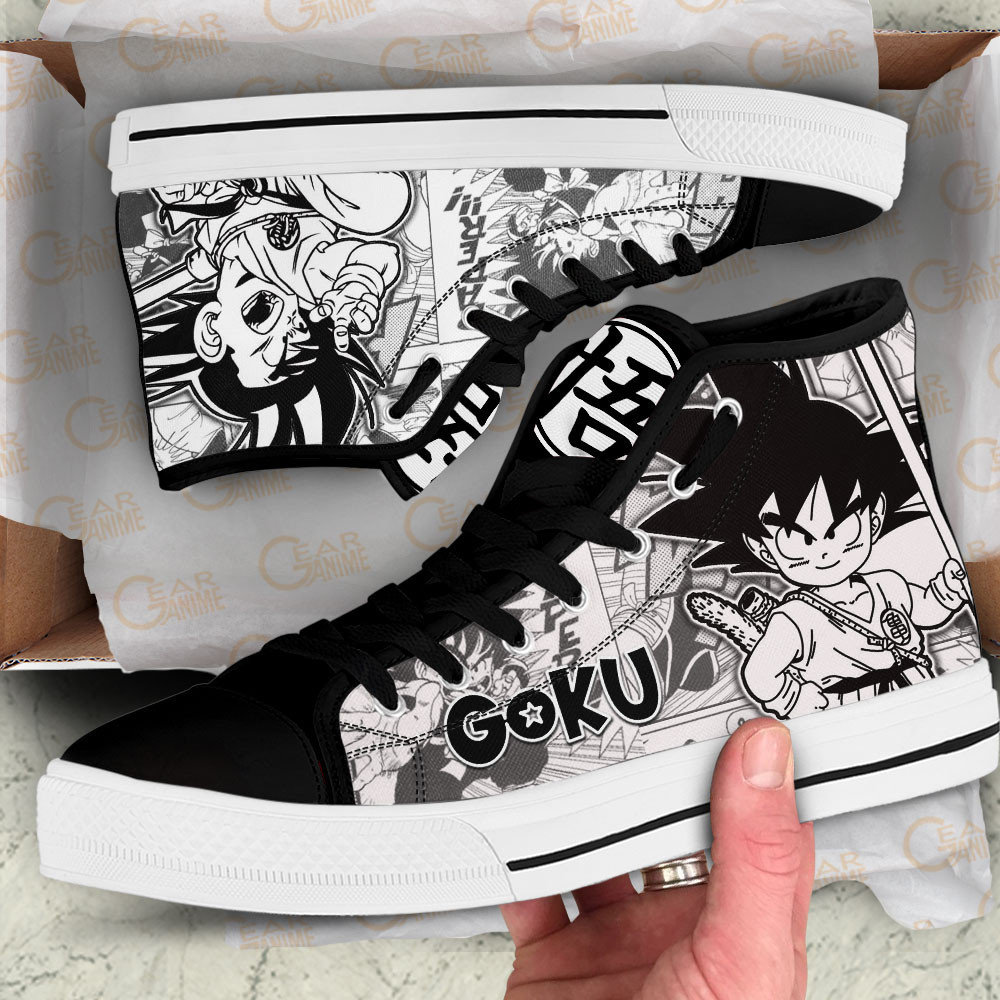 Goku Kid Dragon Ball High Top