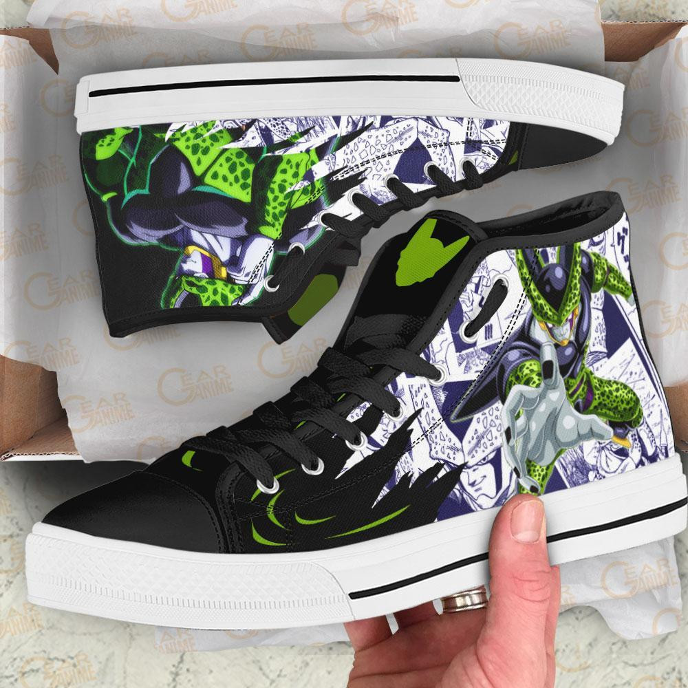 Perfect Cell Dragon Ball High Top