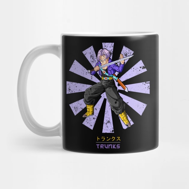 Trunks Retro Japanese Dragon Ball Mug