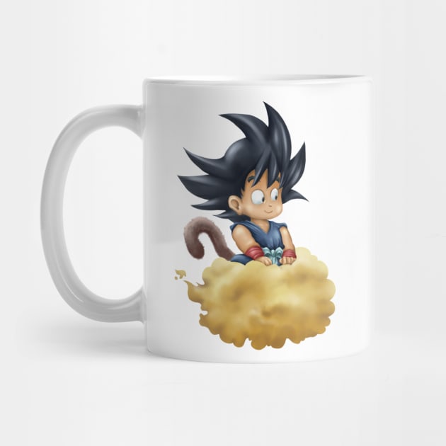Kid Goku Dragon Ball Mug
