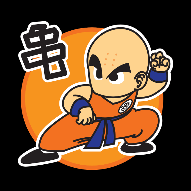 Krillin Dragon Ball T Shirt Mug - Image 3