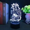 Anime Goku Vegeta 3D Led Night Light Dragon Ball Z Table Lamp Children Bed Room Decor 12 - Dragon Ball UK Shop