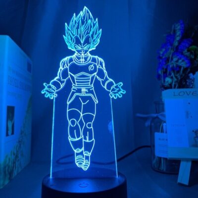 Anime Goku Vegeta 3D Led Night Light Dragon Ball Z Table Lamp Children Bed Room Decor 17 - Dragon Ball UK Shop