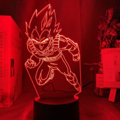 Anime Goku Vegeta 3D Led Night Light Dragon Ball Z Table Lamp Children Bed Room Decor 19 - Dragon Ball UK Shop