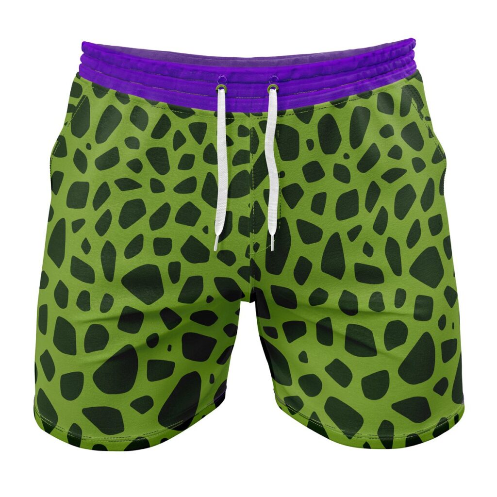Cell Dragon Ball Gym Shorts