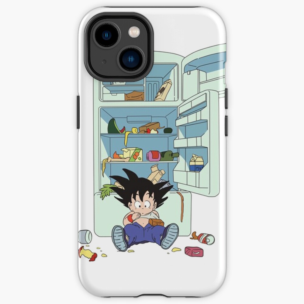 Goku Attack The Fridge Dragon Ball Retro Anime Iphone Case