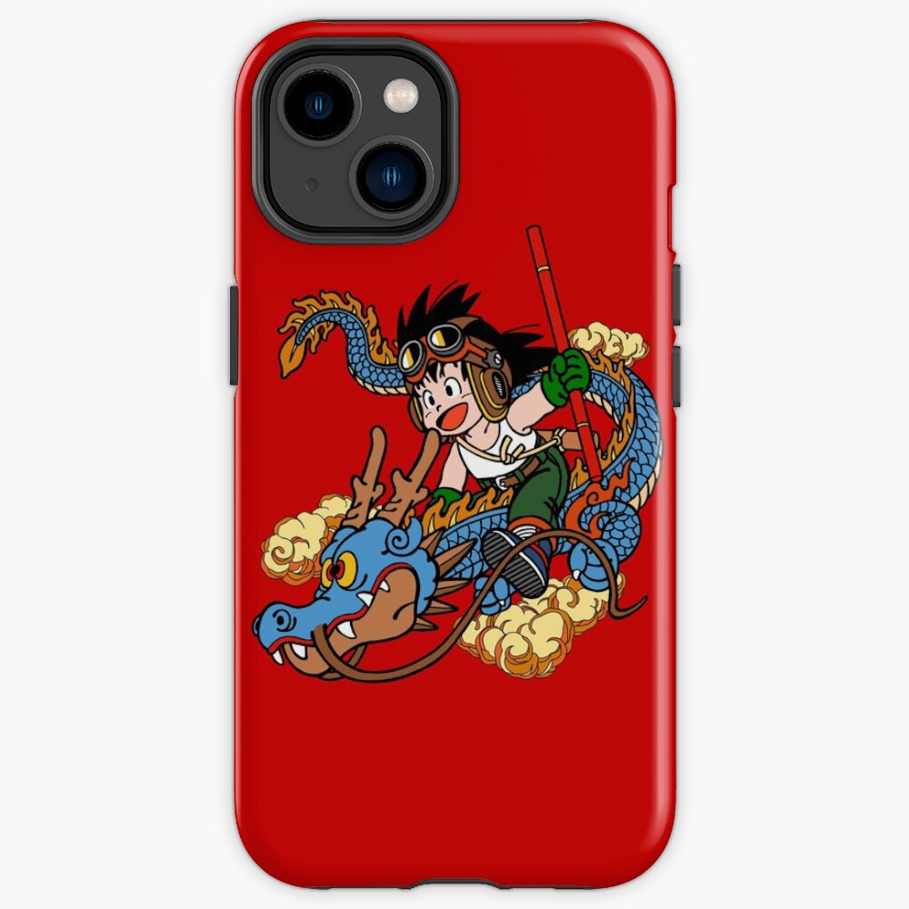 Goku And Blue Shenlong Iphone Case