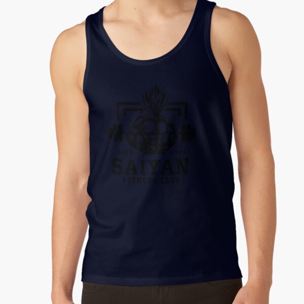 Saiyan Fitness Club Anime Workout Motivational Tank Top - Image 6