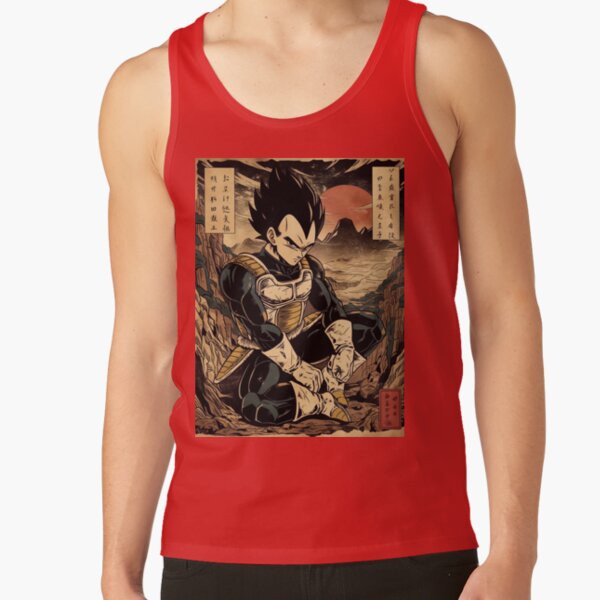 Traditional Saiyan Prince Tank Top - Image 5