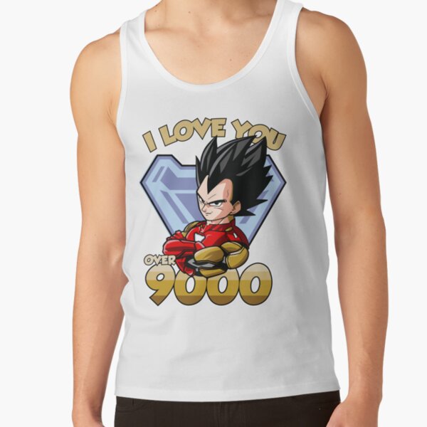Love Over 9000 Tank Top - Image 2