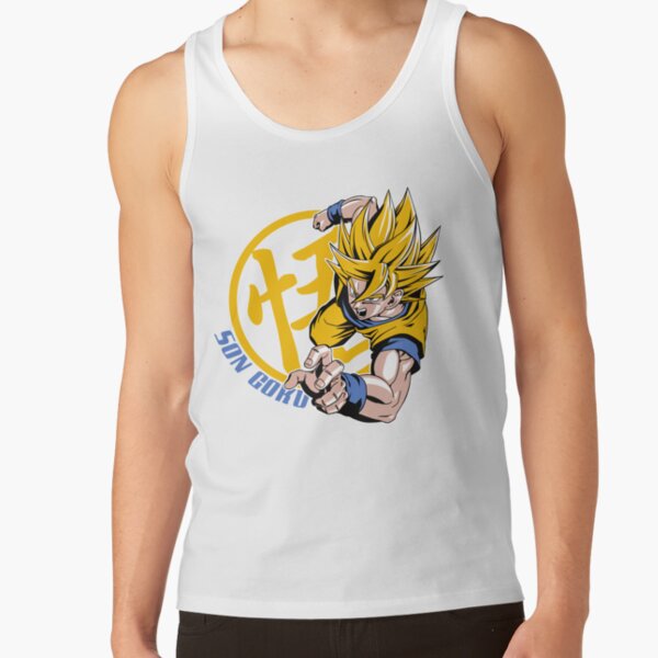 Dragon Ball Son Goku Super Saiyan Perfect Designs For Men And Women Tank Top - Image 2