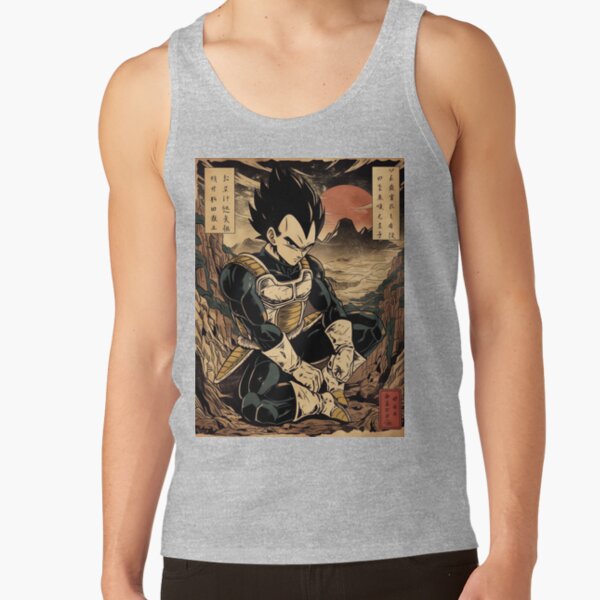Traditional Saiyan Prince Tank Top - Image 4