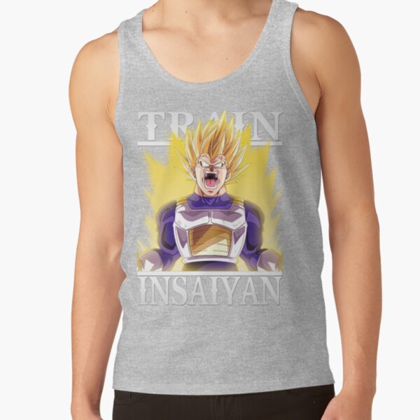Train Insaiyan Angry Vegeta Super Saiyan My Bulma Db Dbz Dbgt Dbs Tank Top - Image 5