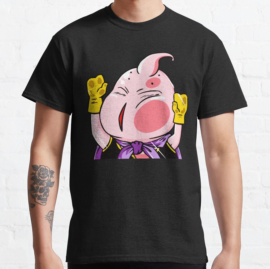 Majin Buu Funny Peeker T-shirt - Image 2