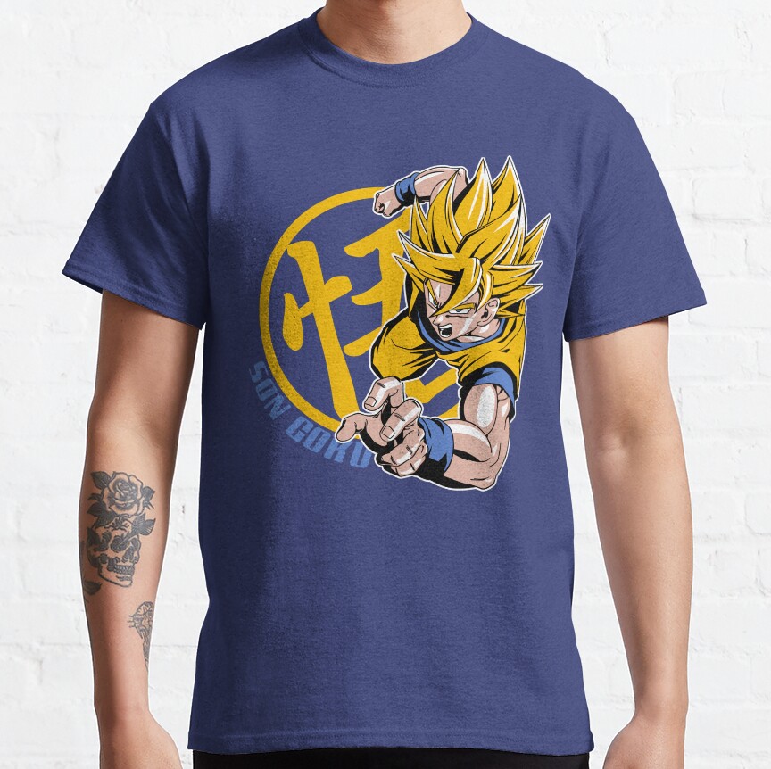 Dragon Ball Son Goku Super Saiyan Perfect Designs For Men And Women T-shirt