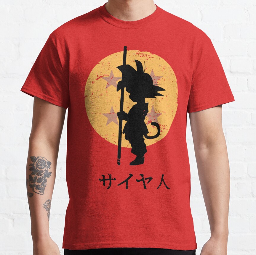 Dragon Ball Super Saiyan Warrior Son Goku Kararot Kid T-shirt