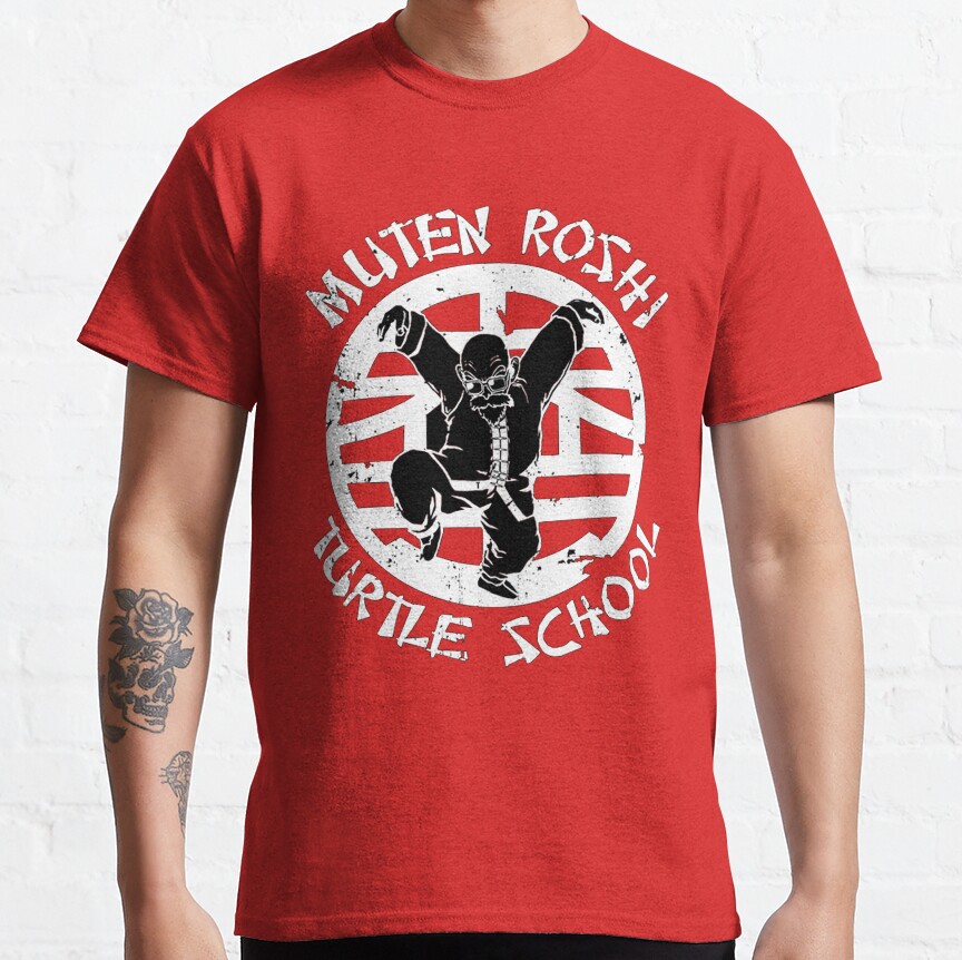 Muten Roshi Turtle School T-shirt - Image 6