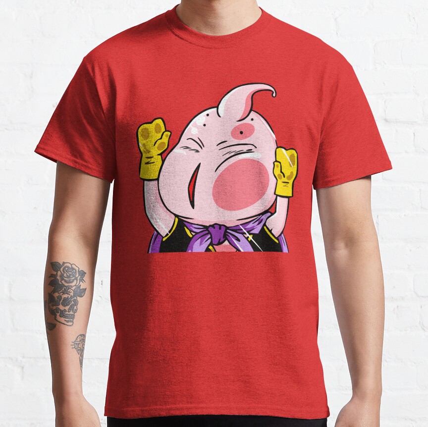 Majin Buu Funny Peeker T-shirt - Image 6