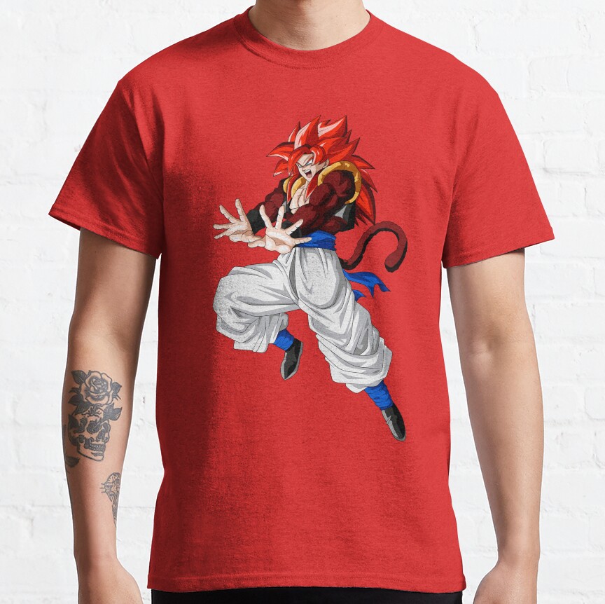 Ssj4 Gogeta Dokkan Battle Dragonball Z T-shirt - Image 6