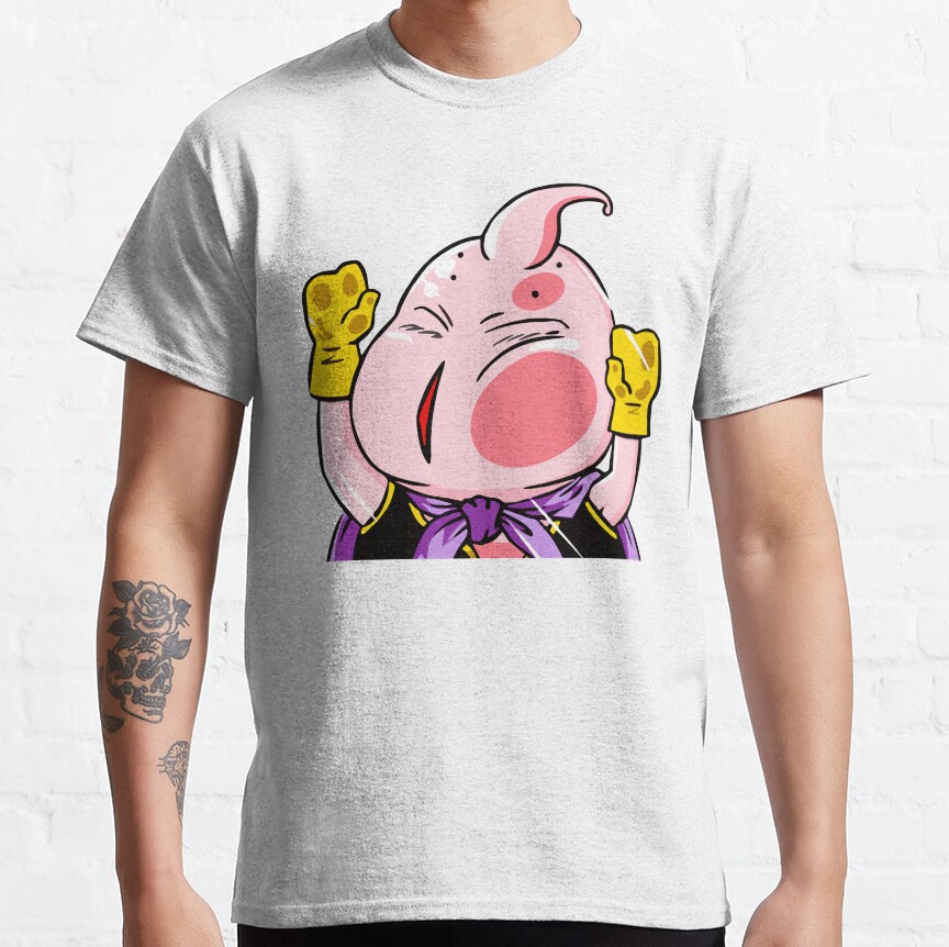 Majin Buu Funny Peeker T-shirt