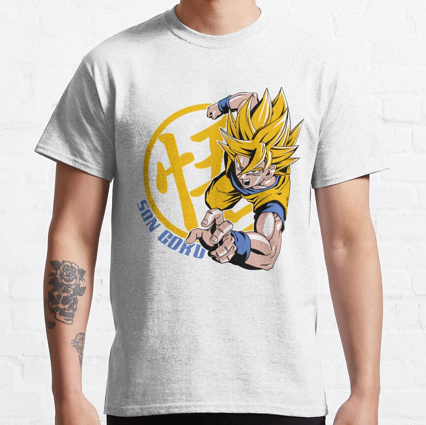 Dragon Ball Son Goku Super Saiyan Perfect Designs For Men And Women T-shirt - Image 2