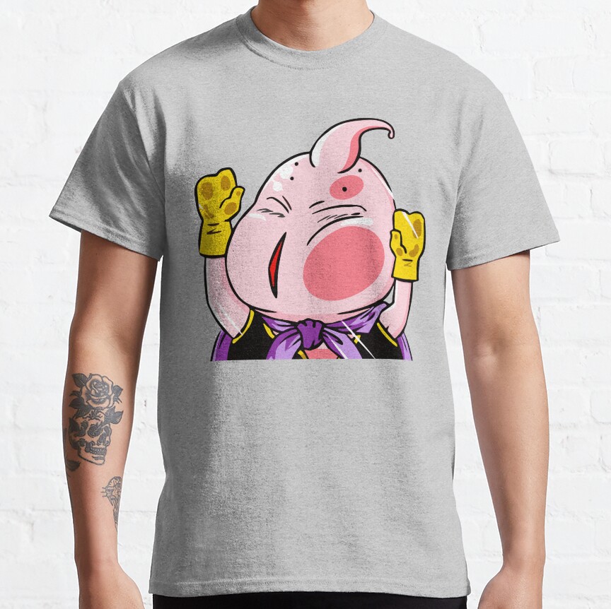 Majin Buu Funny Peeker T-shirt - Image 4