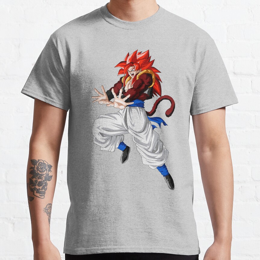 Ssj4 Gogeta Dokkan Battle Dragonball Z T-shirt - Image 4