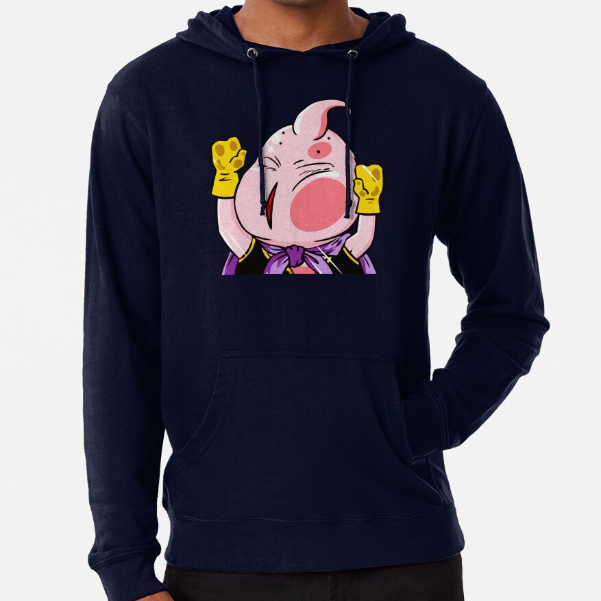 Majin Buu Funny Peeker Hoodie - Image 6