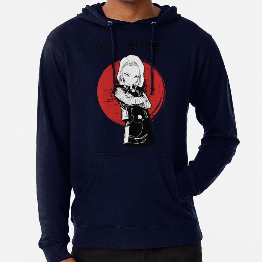 Android 18 Dragon Ball Hoodie - Image 6