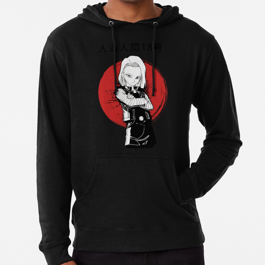 Android 18 Dragon Ball Hoodie - Image 2