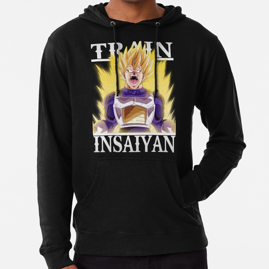 Train Insaiyan Angry Vegeta Super Saiyan My Bulma Db Dbz Dbgt Dbs Hoodie - Image 4
