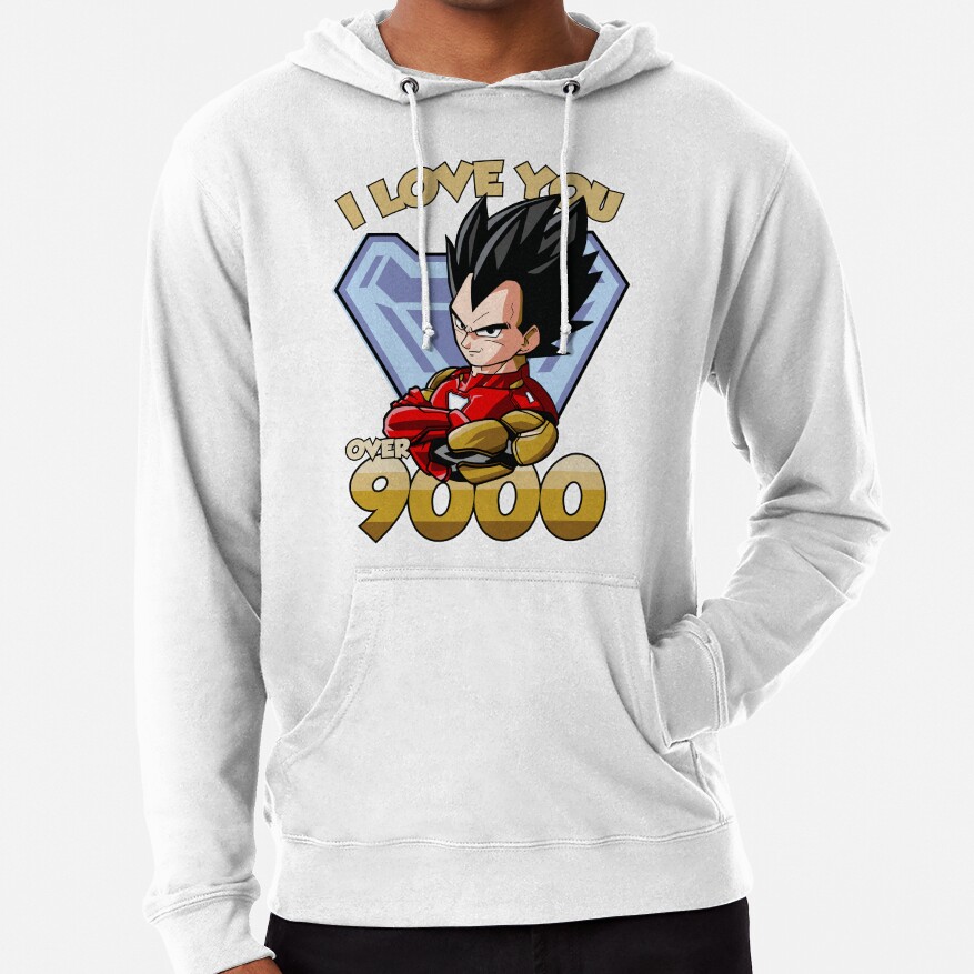 Love Over 9000 Hoodie - Image 2
