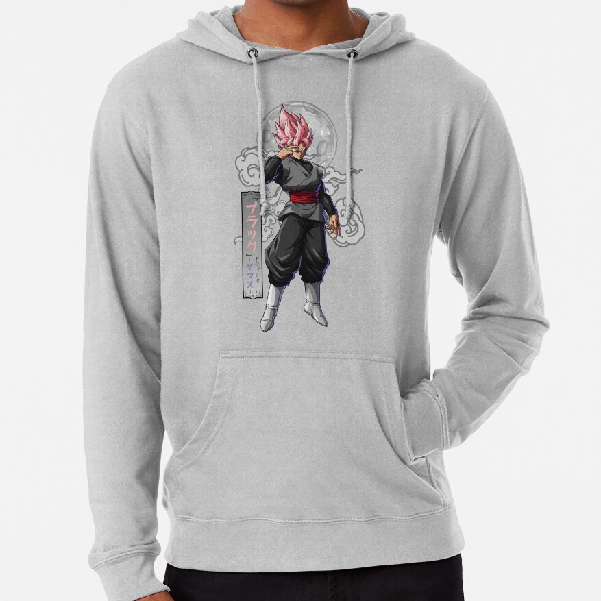 Goku Black Super Ros%c3%a9 Hoodie - Image 5
