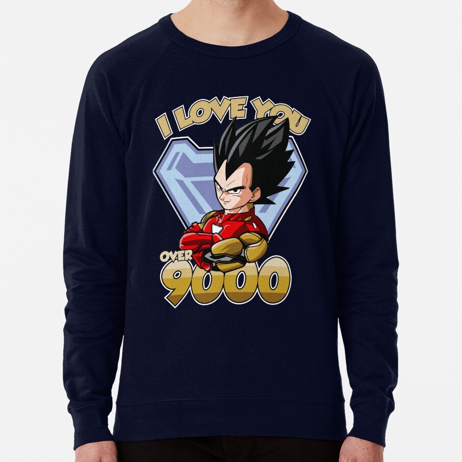 Love Over 9000 Sweatshirt - Image 6