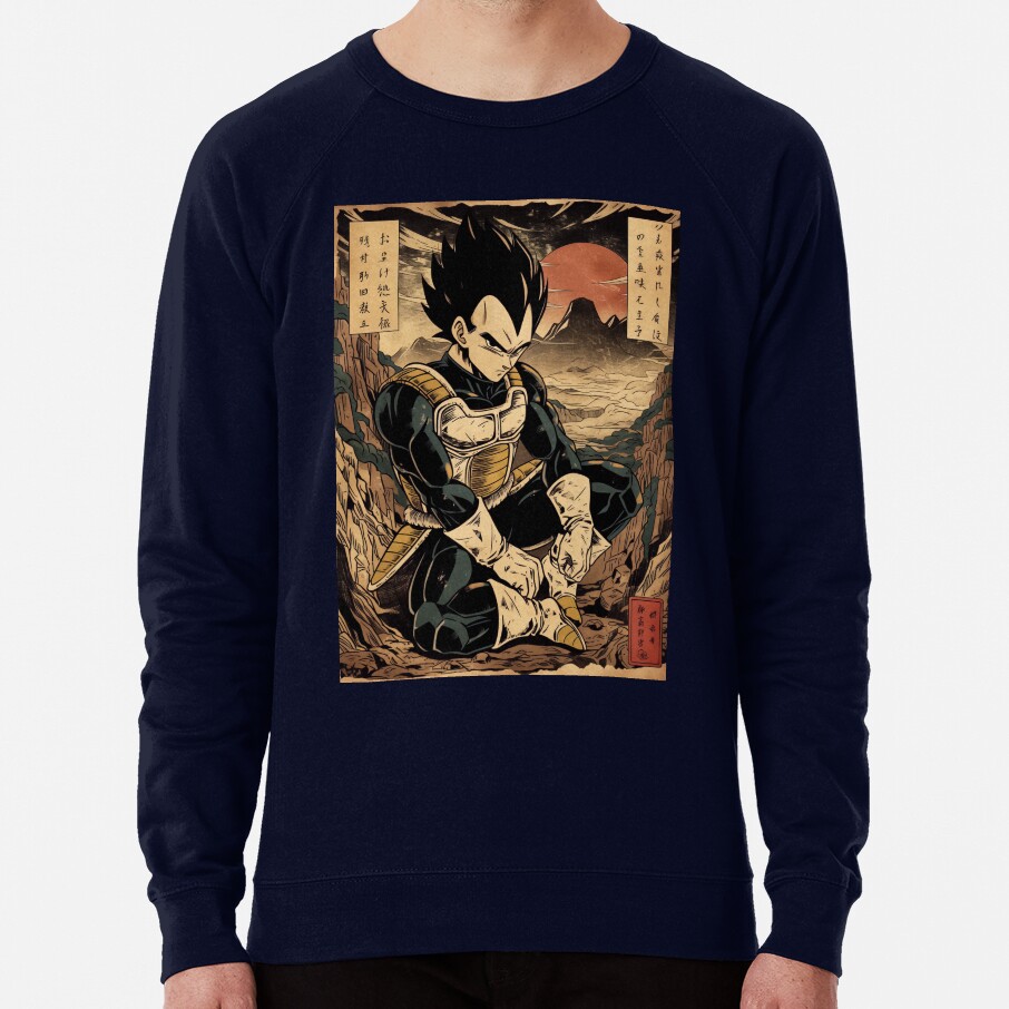 Traditional Saiyan Prince Sweatshirt - Image 6