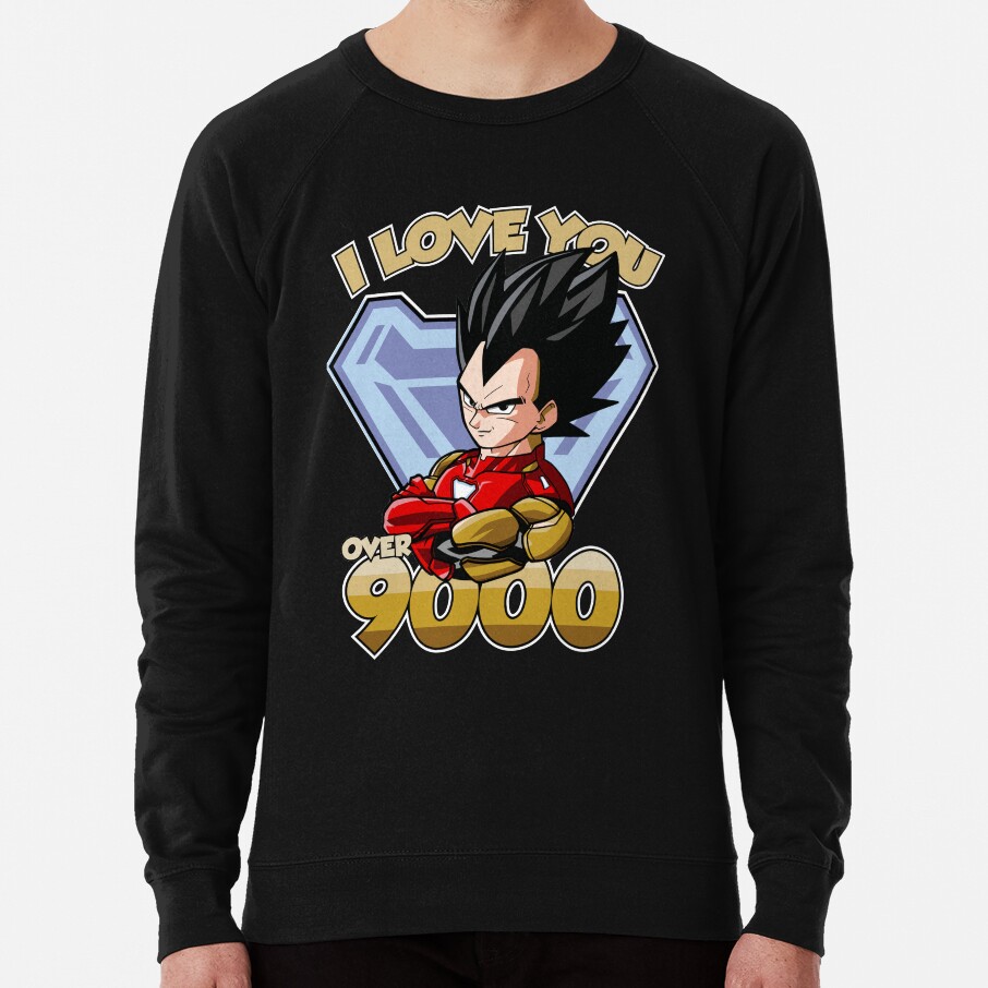 Love Over 9000 Sweatshirt - Image 4