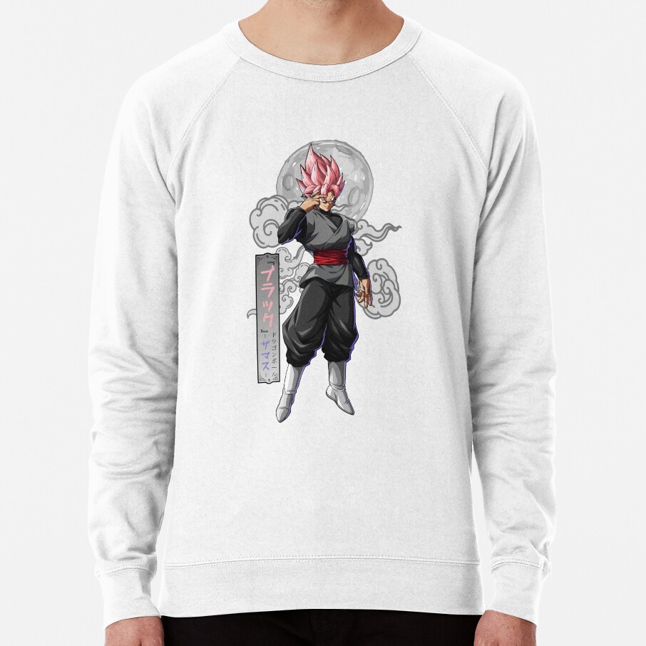 Goku Black Super Ros%c3%a9 Sweatshirt