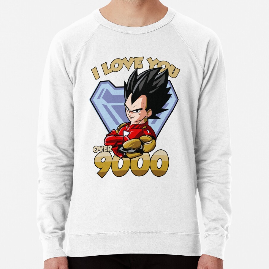 Love Over 9000 Sweatshirt - Image 2