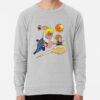 ssrcolightweight sweatshirtmensheather greyfrontsquare productx1000 bgf8f8f8 40 - Dragon Ball UK Shop