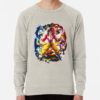 ssrcolightweight sweatshirtmensoatmeal heatherfrontsquare productx1000 bgf8f8f8 1 - Dragon Ball UK Shop