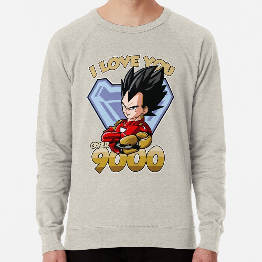 Love Over 9000 Sweatshirt - Image 5