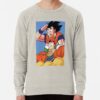 ssrcolightweight sweatshirtmensoatmeal heatherfrontsquare productx1000 bgf8f8f8 4 - Dragon Ball UK Shop