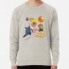 ssrcolightweight sweatshirtmensoatmeal heatherfrontsquare productx1000 bgf8f8f8 40 - Dragon Ball UK Shop