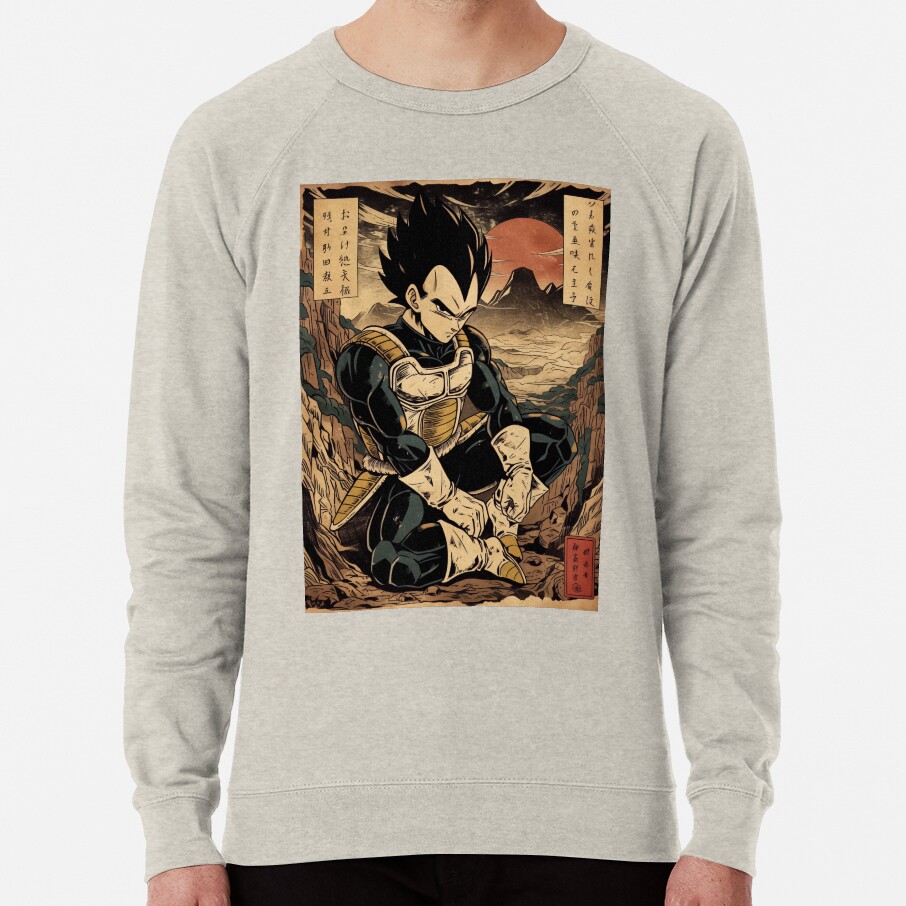Traditional Saiyan Prince Sweatshirt - Image 4