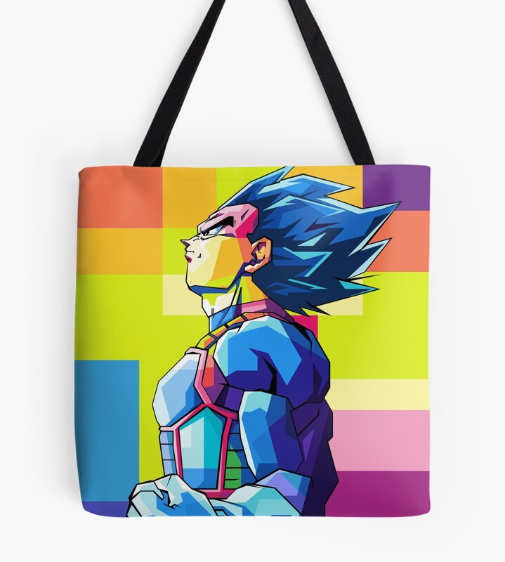 Vegeta Dragonball Tote Bag