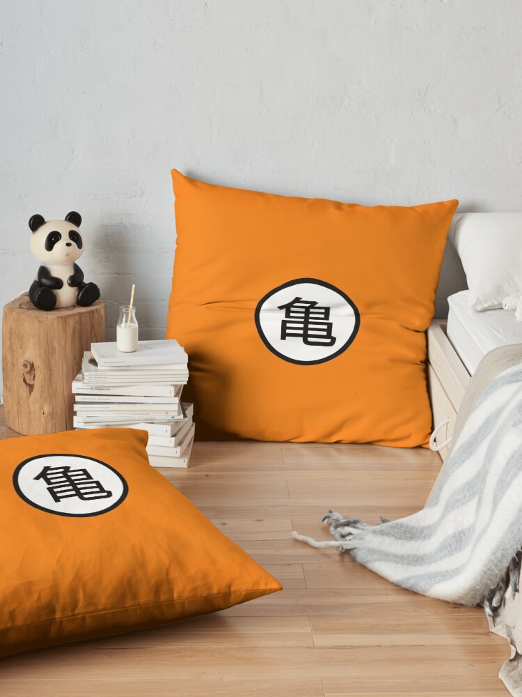 Dragon Ball Kame Sennin Goku Kanji Throw Pillow - Image 2